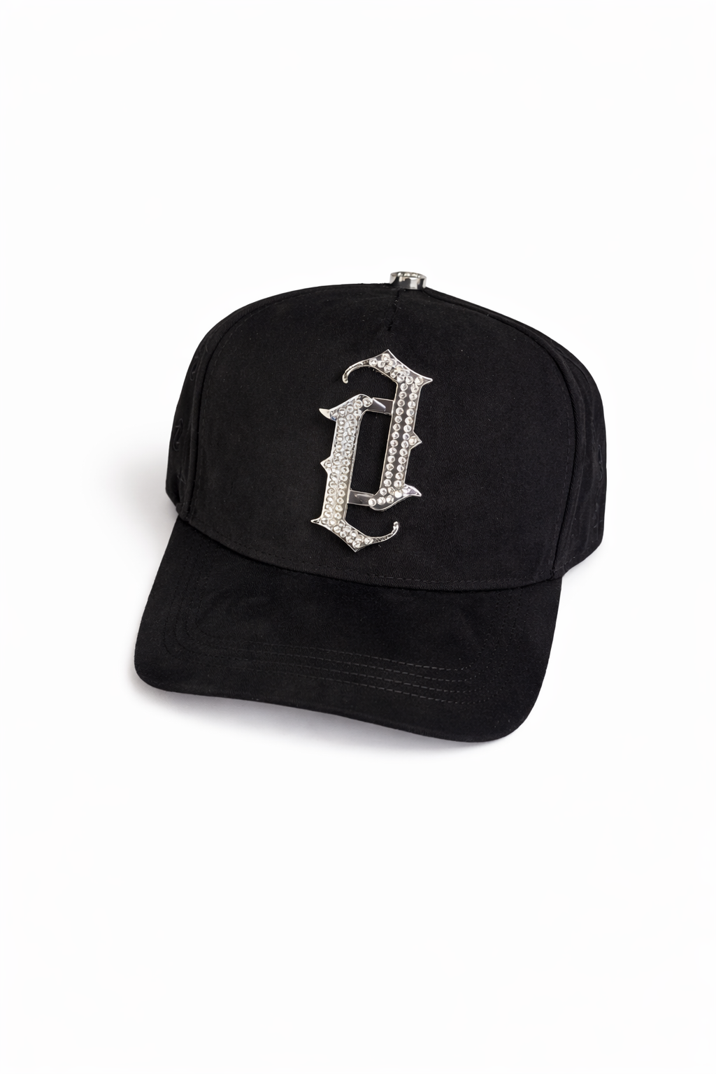 Gorra Black Luxury “D” Rhinestone Edition