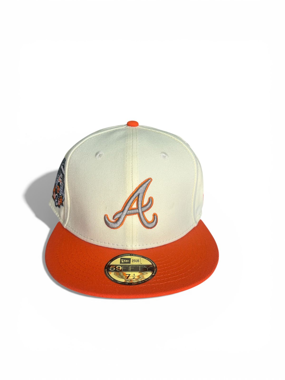Gorra New Era 59FIFTY Atlanta Braves Cream Orange