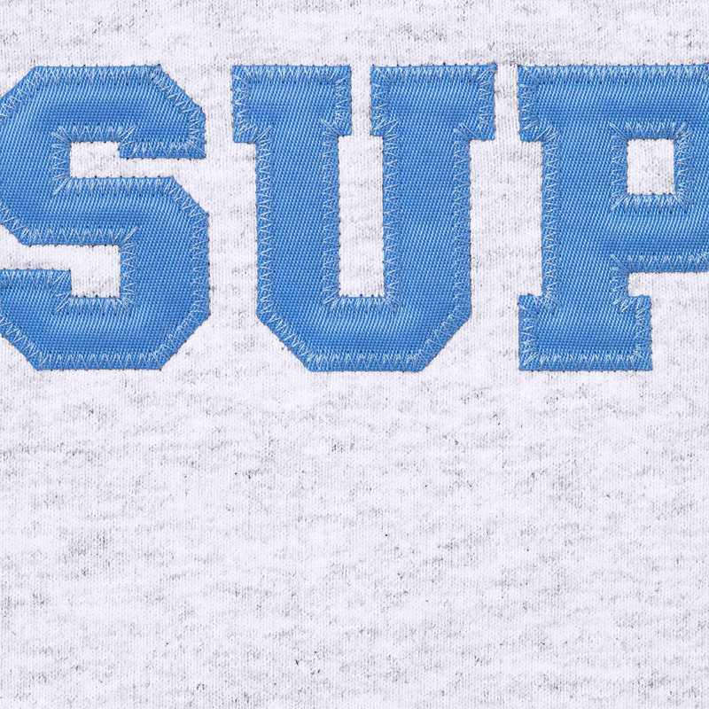Hoddie supreme box logo azul