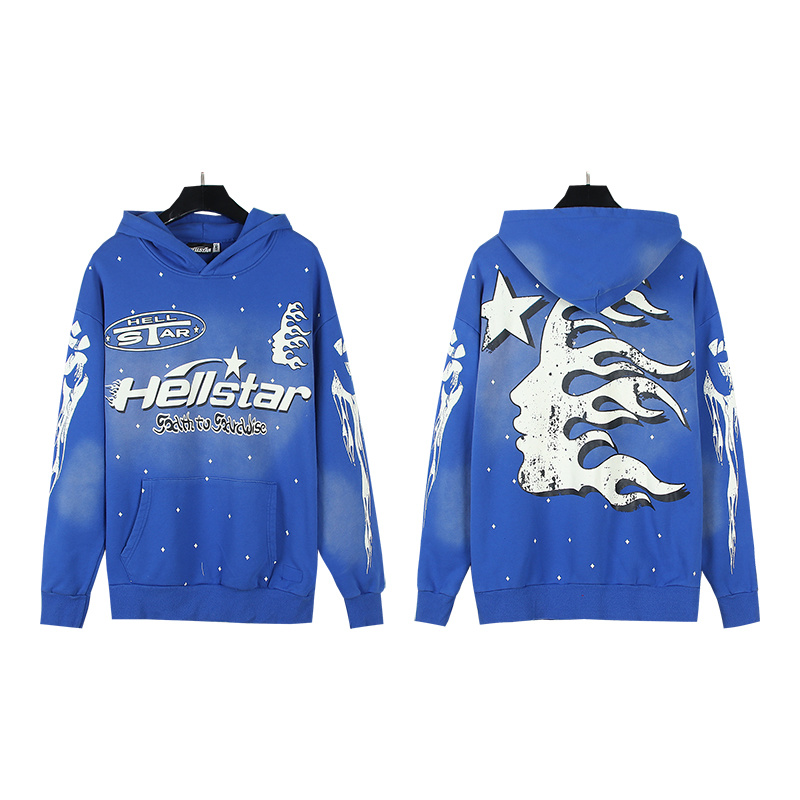 Hoddie Hellstar original blue