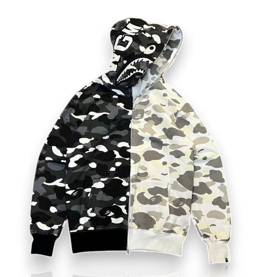 Bape shark Black / white