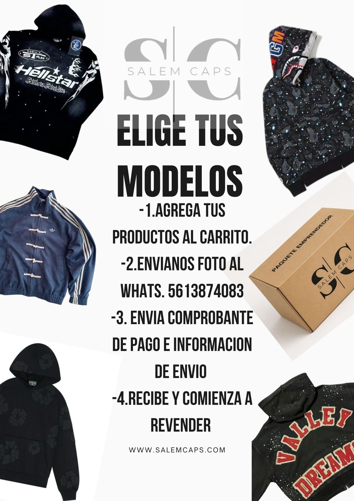 Lote Playeras Hellstar -10pz