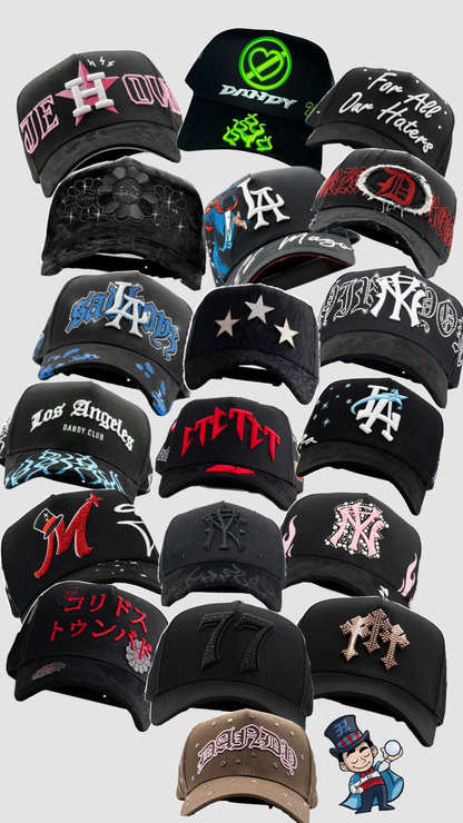 Paquete 10 gorras belicas