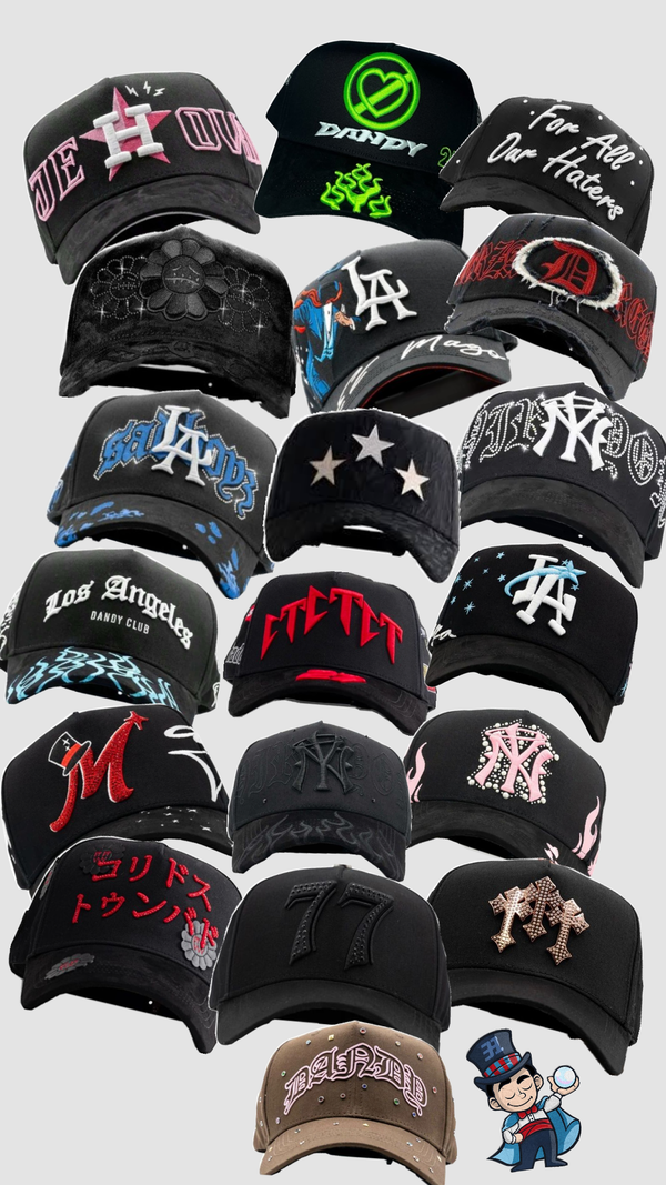 Paquete 10 gorras belicas