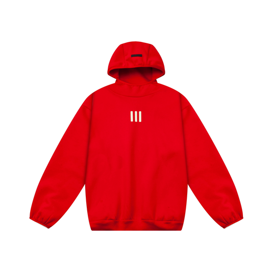 essentials x ADIDAS Hoodie Red
