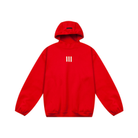 essentials x ADIDAS Hoodie Red