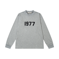 Essentials Fear of God 1977 Long Sleeve Tee Grey