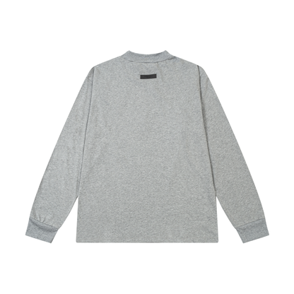 Essentials Fear of God 1977 Long Sleeve Tee Grey