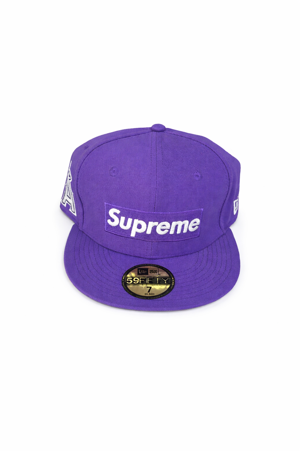 Gorra New Era Supreme x New Era 59FIFTY Box Logo Cap Purple