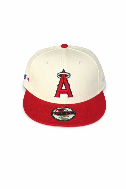 Gorra New Era 9FIFTY Los Angeles Angels Snapback Cream/Red