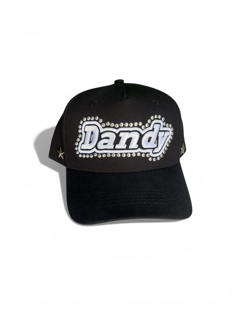 Gorra Dandy Hats Black Rhinestone Logo Edition