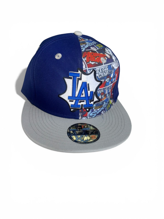 Gorra New Era 59FIFTY Los Angeles Dodgers Comic Panel Azul