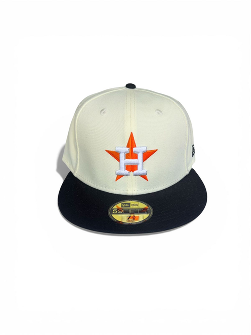 Gorra New Era 59FIFTY Houston Astros Cream Black