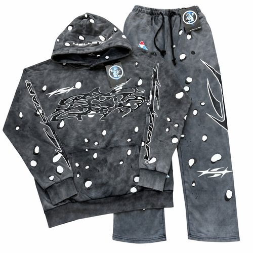 Conjunto hellstar gris