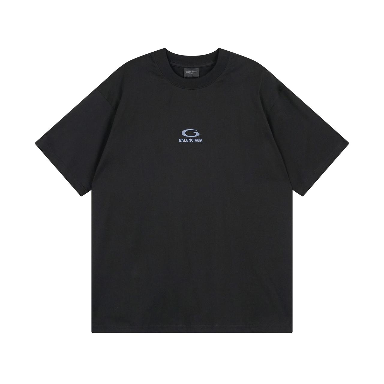 Playera marca balenciaga Black