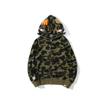 Bape shark color verde militar