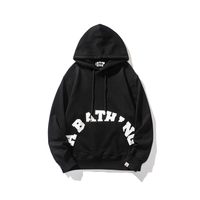 Bape shark color NEGRA ESTAMPADO ATRAS