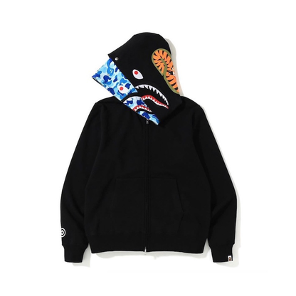 Bape Shake color negra gorro azul