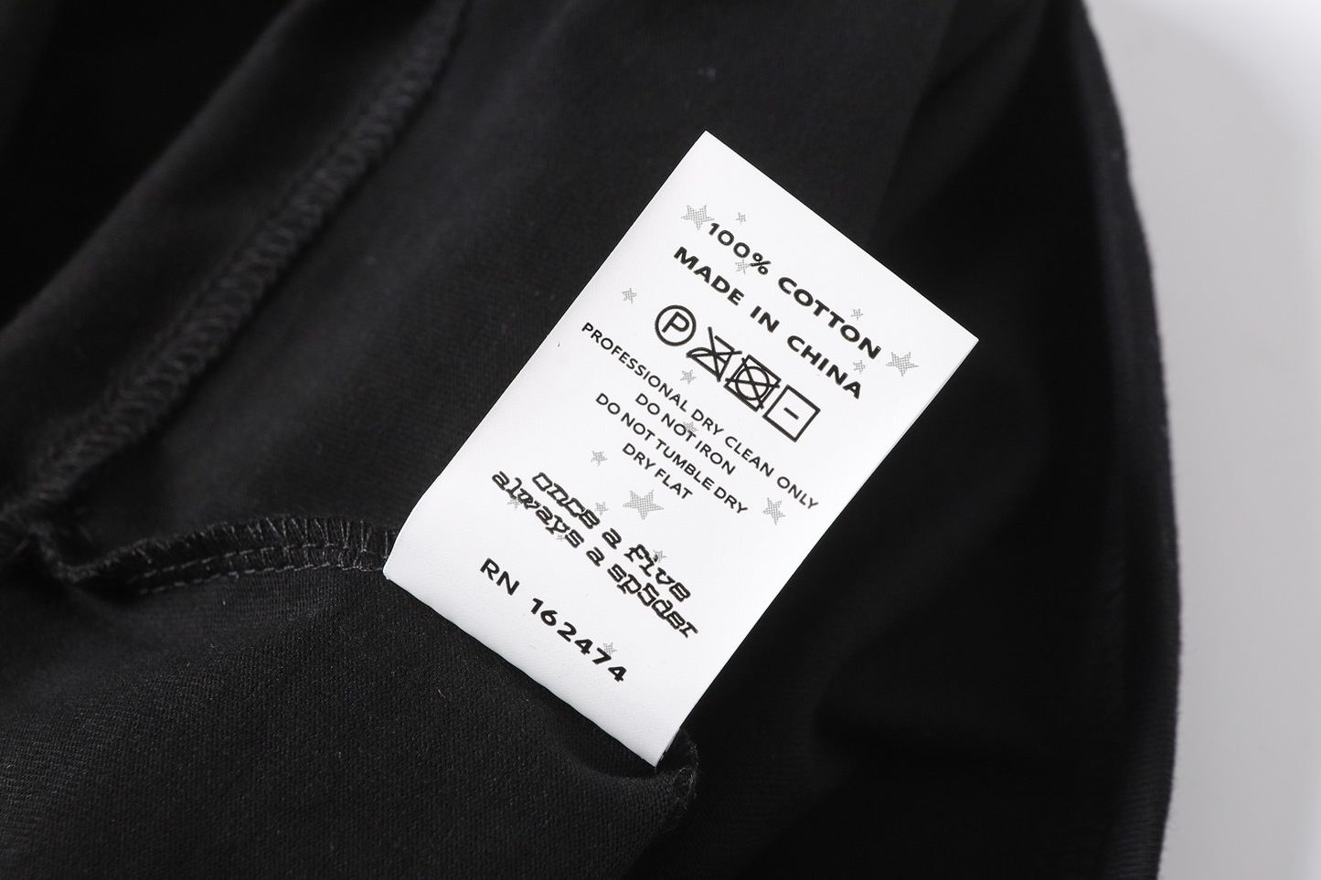 Playera Sp5der all black