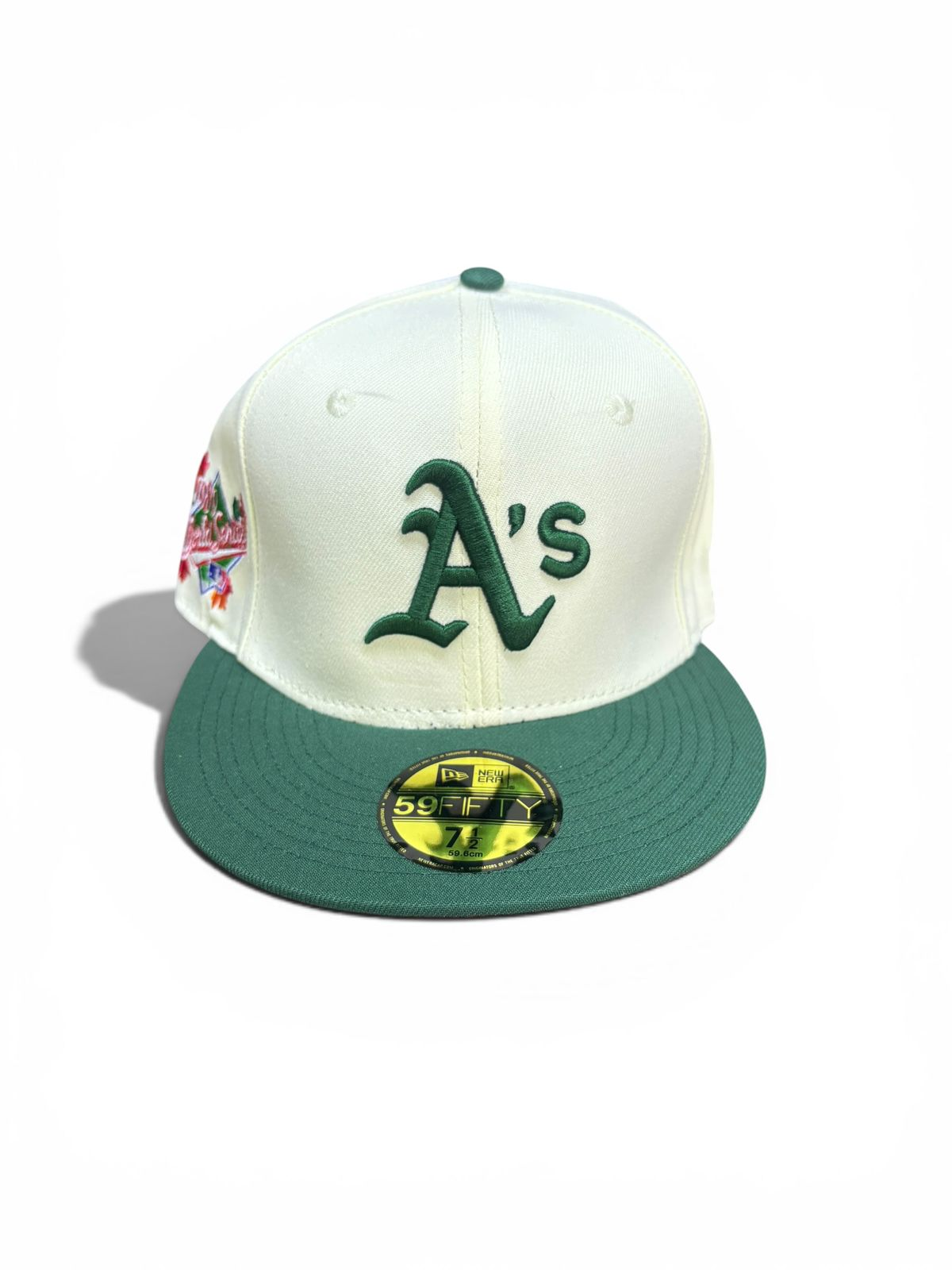 Gorra New Era A’S blanco verde