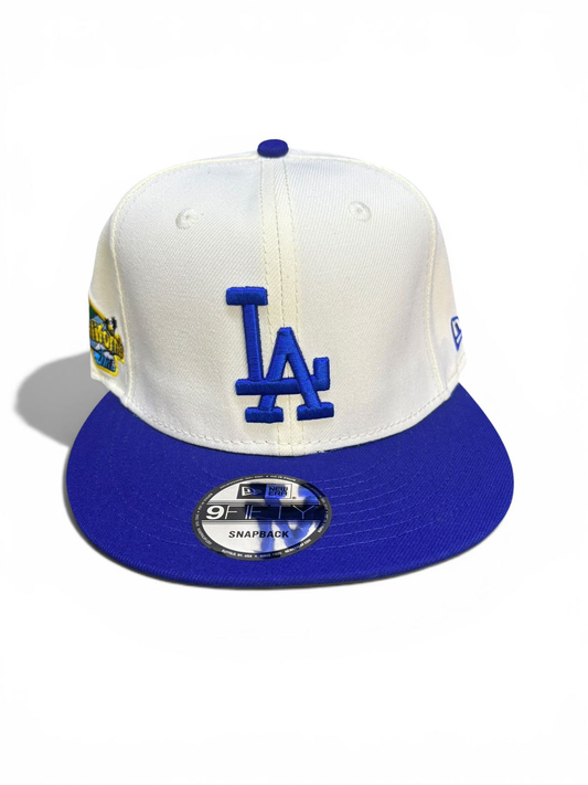 Gorra New Era LA blanco snapback
