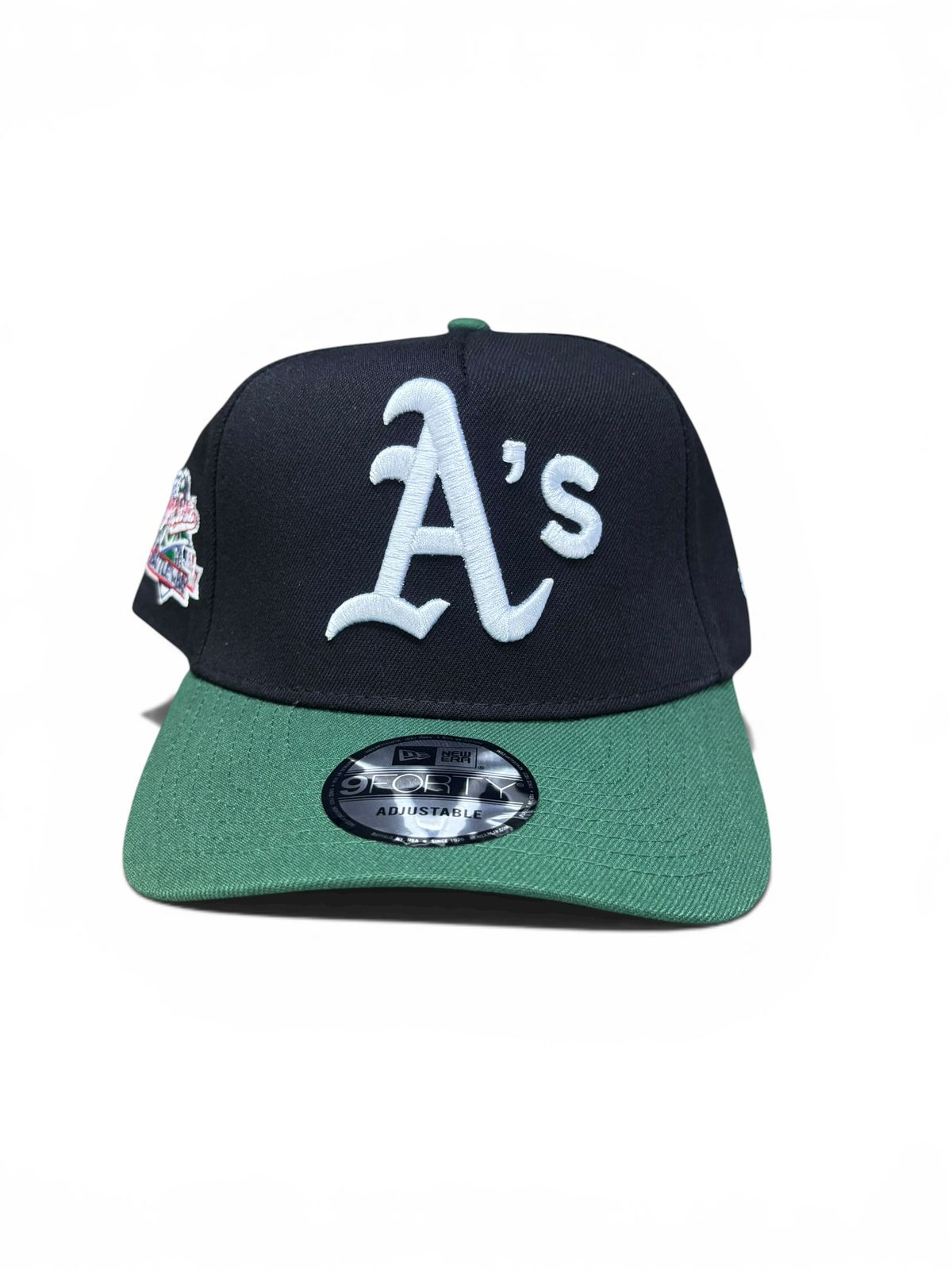 Gorra New Era A’S negra verde