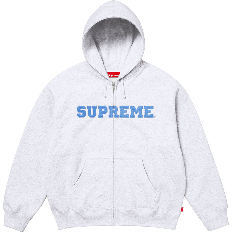 Hoddie supreme box logo azul