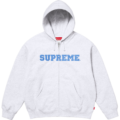 Hoddie supreme box logo azul