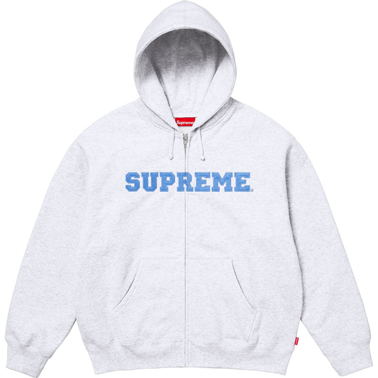 Hoddie supreme box logo azul