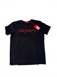 Hugo pedreria negro-rojo