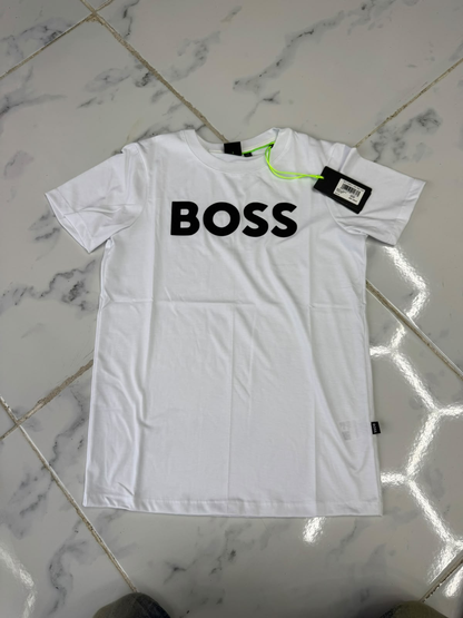 Boss blanca reflejante