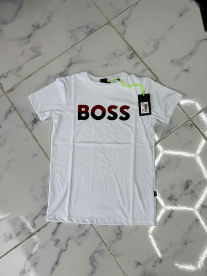 boss blanca negro-rojo