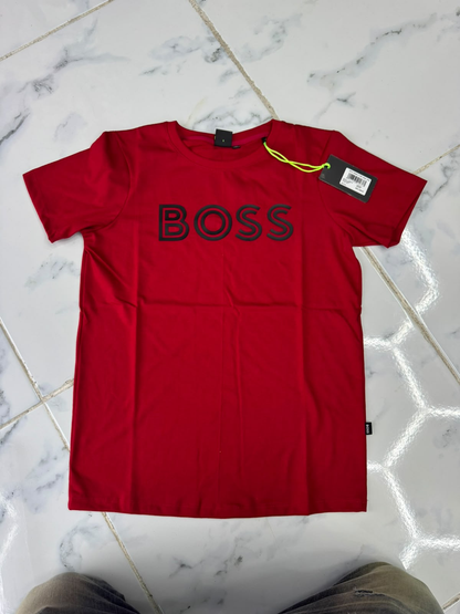Boss roja doble linea