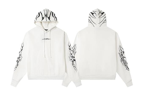 Hoddie Hellstar white