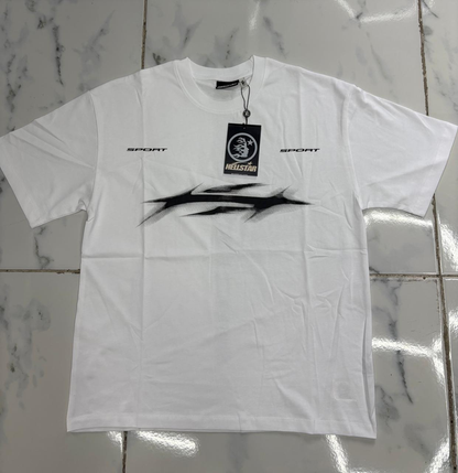 Playera hellstar xhelit blanca