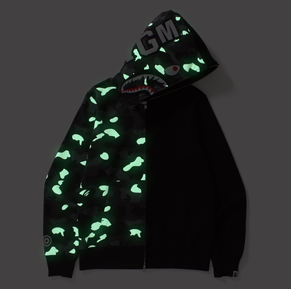 Bape shark Black / white
