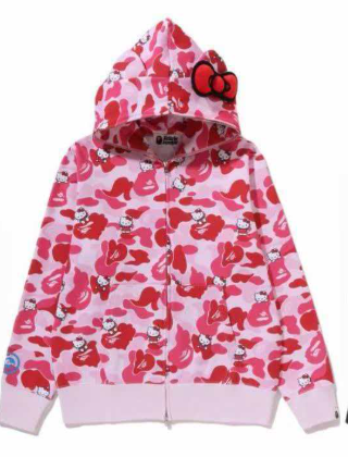 Bape Shark x Kitty rosa