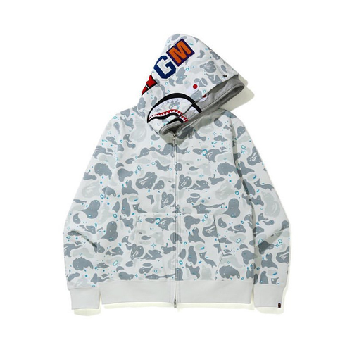 Bape Shark Galaxy blanca