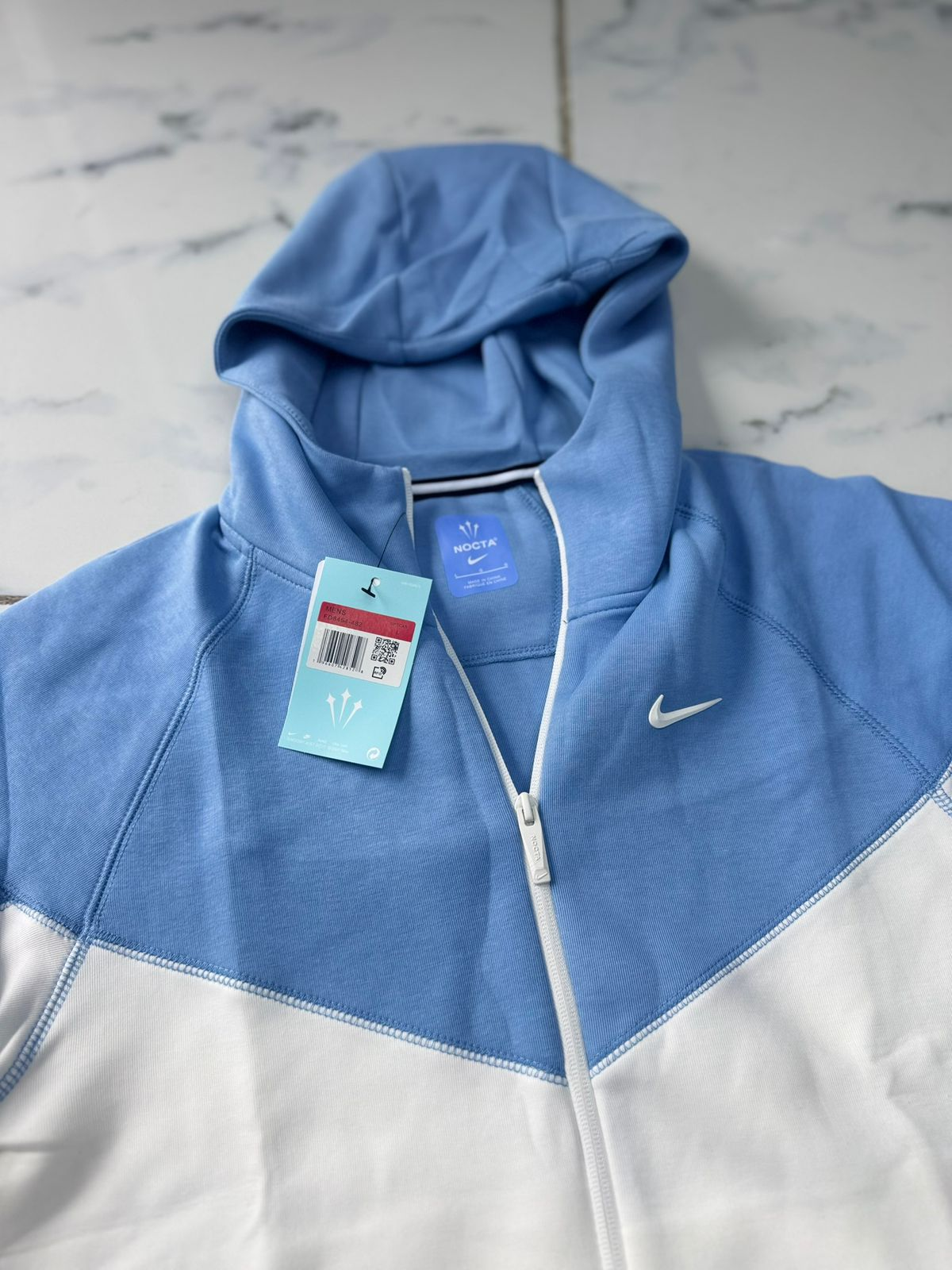 Nike tech nocta blanco azul