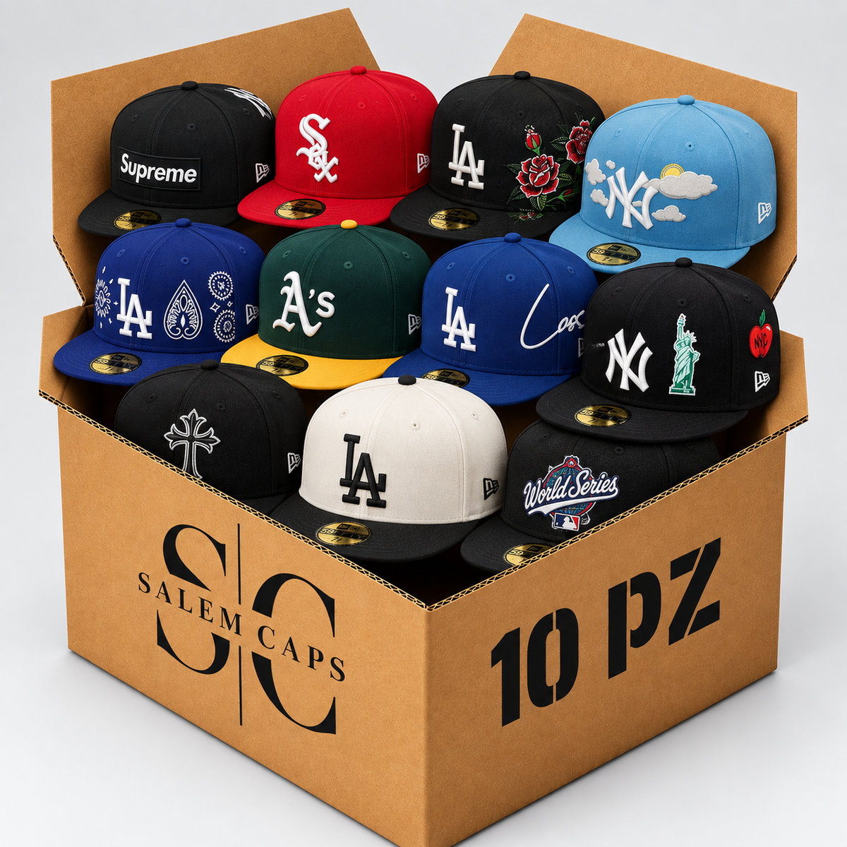 Lote New era -10pz