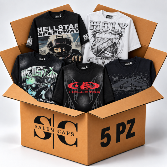 Lote Hellstar playeras -5pz