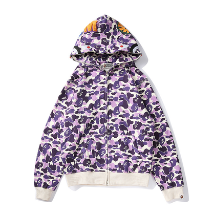 Bape Shark Morado Ahumado