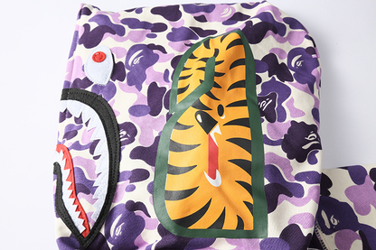 Bape Shark Morado Ahumado